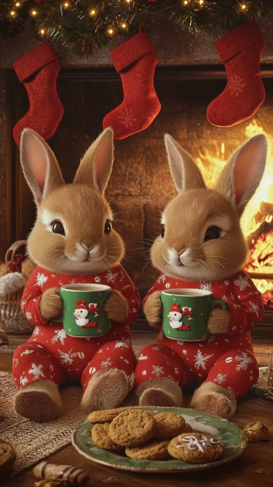 Christmas Bunnies