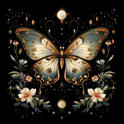 Elegant Butterfly Design