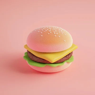 Fluffy Hamburger Icon