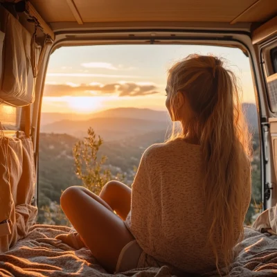 Cinematic Portrait of a Young Woman