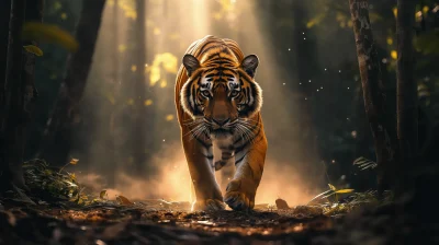 Tiger in the Jungle