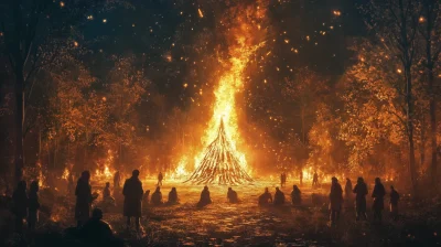 New Year’s Bonfire Gathering