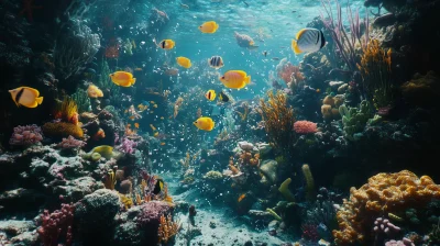 Tropical Fish School