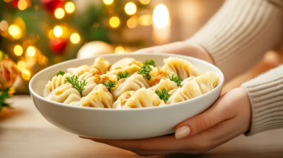 Festive Vegetarian Dumplings