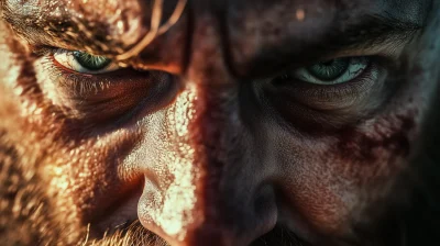 Hyper Realistic Viking Portrait