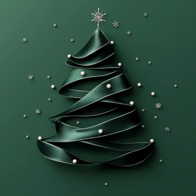 Minimalistic Christmas Tree Concept