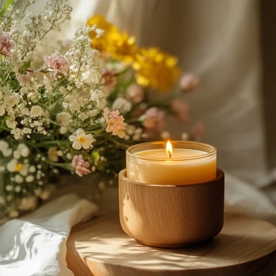 Aromatherapy Candle Photography