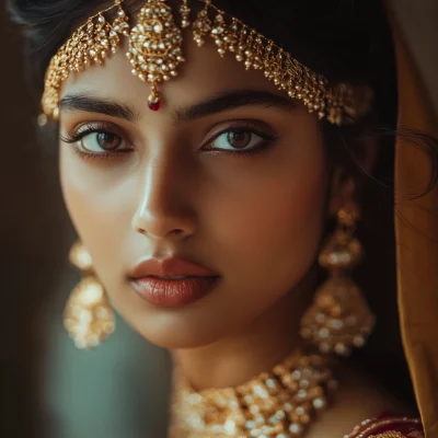 Indian Woman with Jewelry