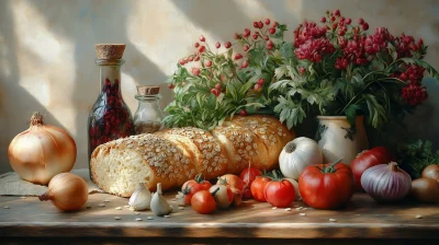 Elegant Still Life Composition