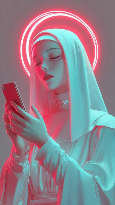 Cyber Holy Nun