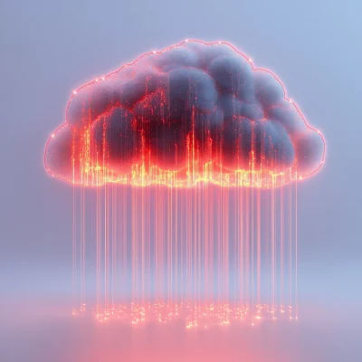 Glowing Cloud Render