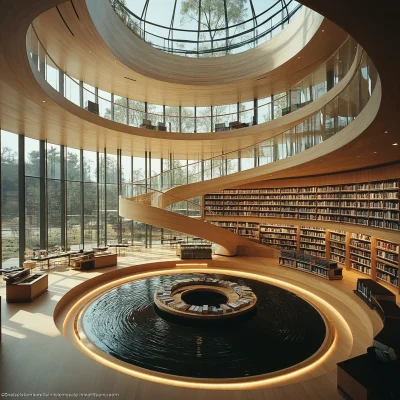 Modern Circular Library