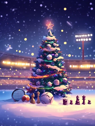 Festive Sports Tree