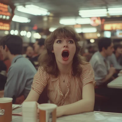 A Scene at Katz Deli