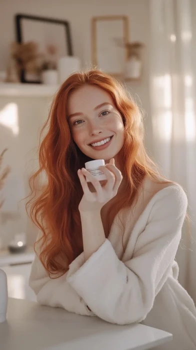 Happy Ginger Influencer