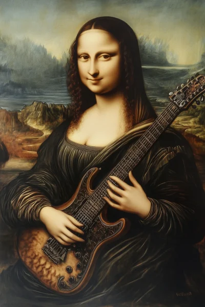 Mona Lisa Rock Star