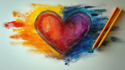 Children’s Drawing of a Heart