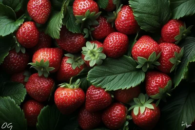 Vibrant Strawberries