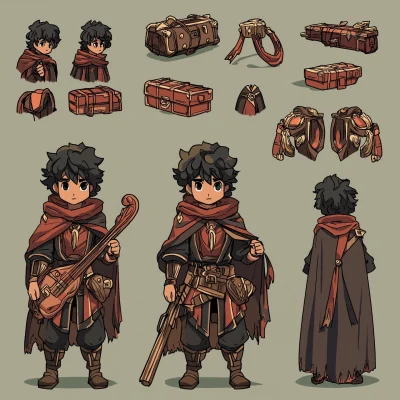 Original Character Design Sheet