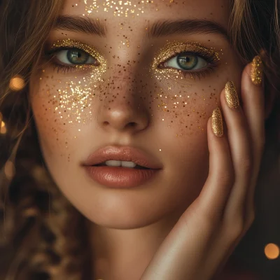 Glittered Beauty