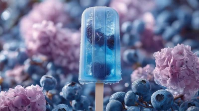 Blue Fruit Popsicle in Jam