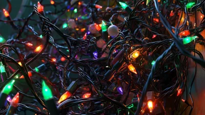 Colorful Christmas Chaos