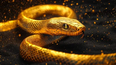 Golden Snake in Black Desert