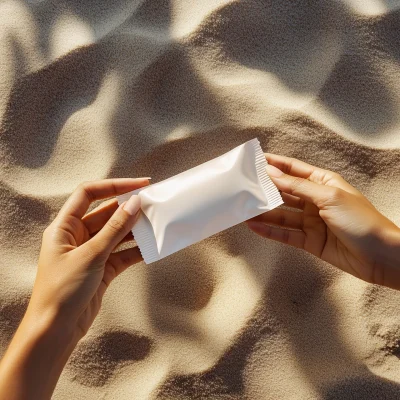 Balanced Protein Bar on the Beach