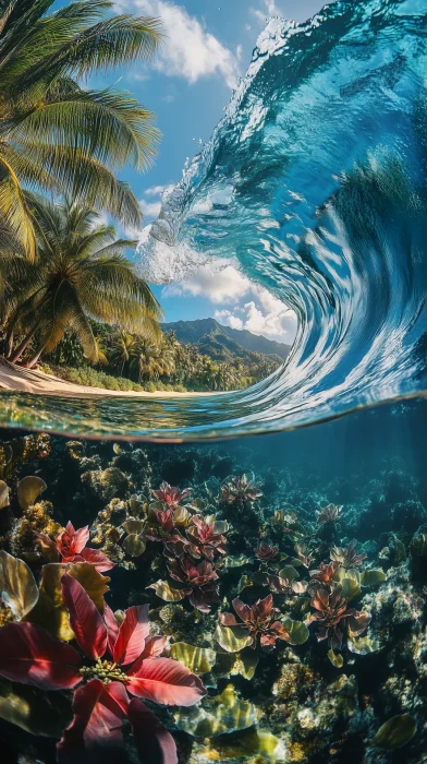 Breaking Fiji Wave