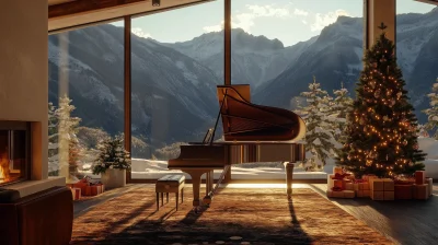 Piano in Mountain Retreat