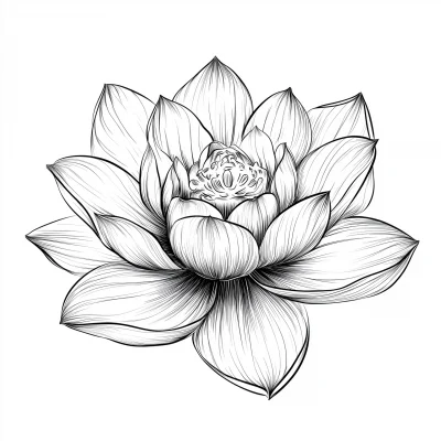 Lotus Sketch