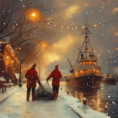 Festive Fishermen