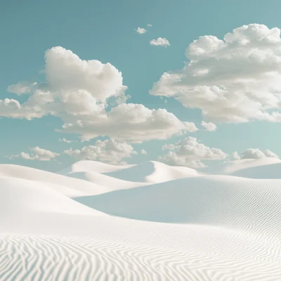 Dreamy Desert Landscape