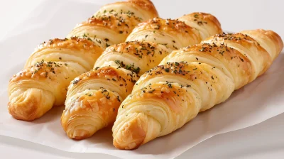 Savory Twisted Pastry Sticks