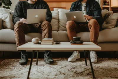 Cozy Living Room Conversation