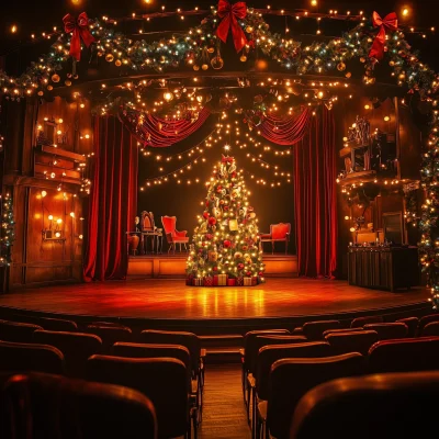 Festive Theater Stage