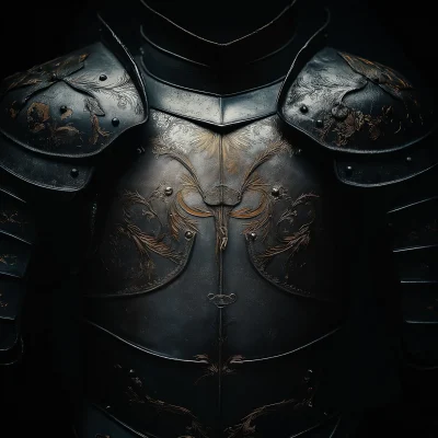 Biblical Armor in Dim Light