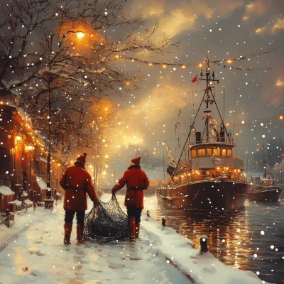 Festive Fishermen