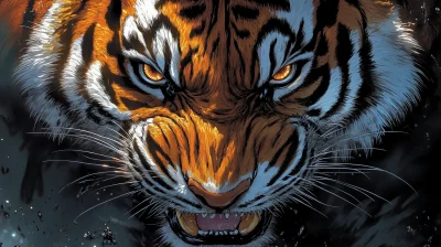 Tiger Face Comic Cover