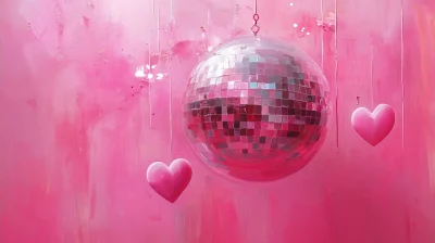 Disco Ball Art