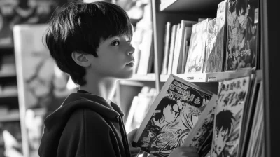 Young Manga Enthusiast