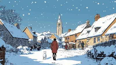 Tintin in the Snow