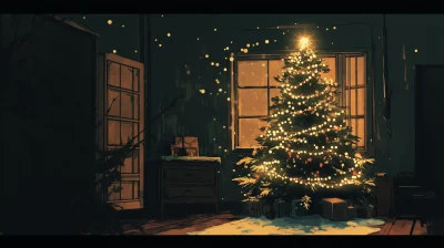 Cozy Christmas Tree