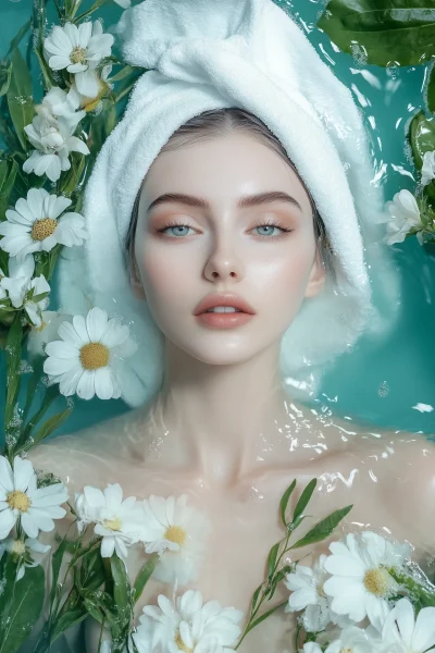 Serene Beauty in Water