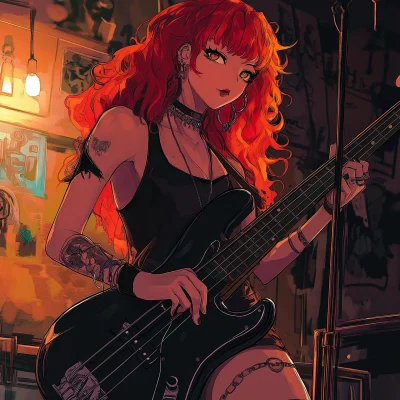 Punk Bass Player