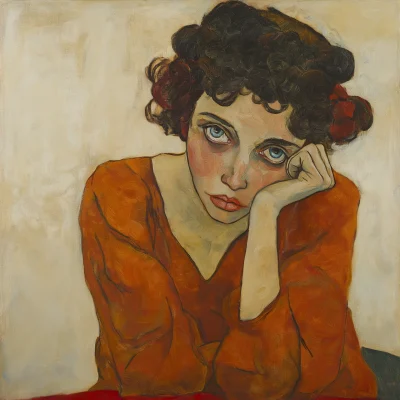 Egon Schiele Female Character