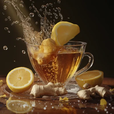 Luxury Lemon Ginger Tea