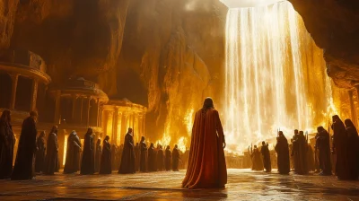 Túrin’s Arrival at Nargothrond