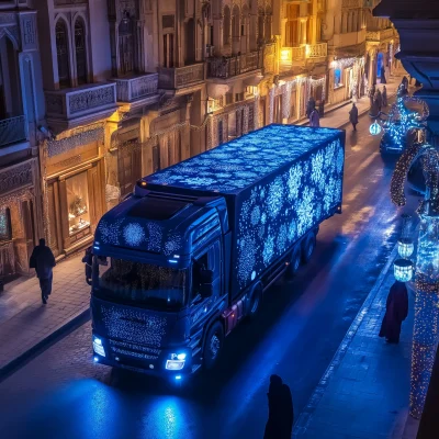 Festive Egyptian Truck