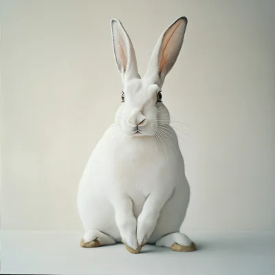 White Rabbit in a White Room